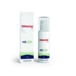 Dermacius Gel von H2 Europe in einer Tube.